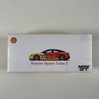 TSM Mini GT x Shell 1/64 Porsche Taycan Turbo S - Shell Oil - MGT00263-R