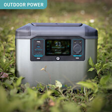 Portable Power Station 1008Wh For Outdoor Camping Travel 1500W Backup Battery