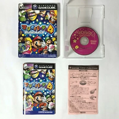 Mario Party 4 Nintendo GameCube GC NGC NTSC-J Japan Good [For Jpn Con.] #2 - Image 1 of 4