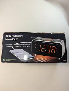 Emerson Radio SmartSet Alarm Clock Radio with Bluetooth Speaker - CKS1521 - Picture 1 of 6