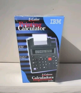 New Vintage IBM IP-520 Desk Printing Calculator In Box - Picture 1 of 8