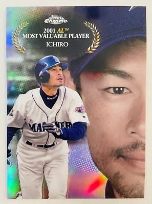 2017 Topps Chrome ICHIRO MLB Award Winners Ichiro Suzuki #MAW-5 - Image 1 of 2