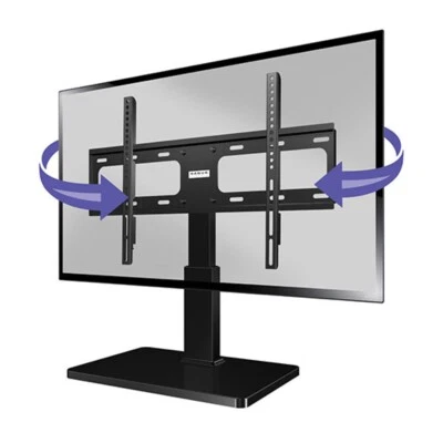 SANUS Accents Premium Steel TV Stand, Swivel Mount, Fits 32" - 60" Up to 60lbs - Image 1 of 4