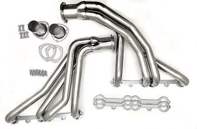 Cabezales de tubo largo para 66-91 GM 2x4 4x4 GMC Chevy K10 K20 R20 R30 V20 1500 2500 Foto 1 de 2