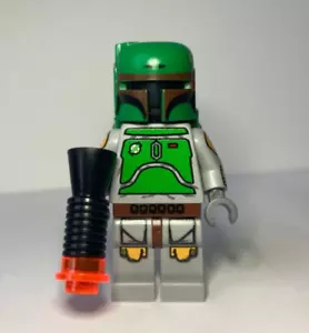 *NEW* REAL LEGO Star Wars Cloud City Boba Fett Custom Minifigure 10123 (BLASTER) - Picture 1 of 5