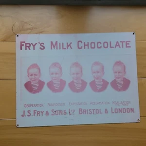 Iconic Fry's Chocolate Five Boys Advertising metal sign - Picture 1 of 14