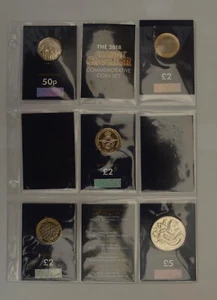 Gedenkmünzensatz Kleingeldschecker 2018 5 Münzen Sammlung - Bild 1 von 2