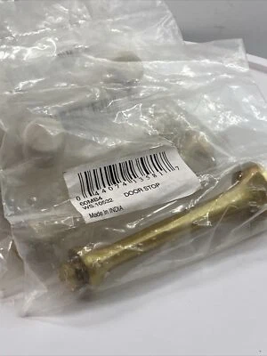 Tope de puerta de latón - latón macizo X 5 Foto 1 de 4