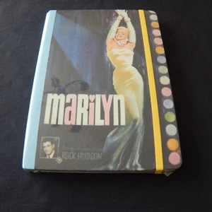 Marilyn Monroe Rock Hudson Movie Poster Notebook 14x20cm NEW Sealed - Picture 1 of 4