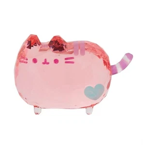 Enesco Facets Pusheen Die Katze mit Herz Figur, 1,69 Zoll, rosa NEU - Bild 1 von 6