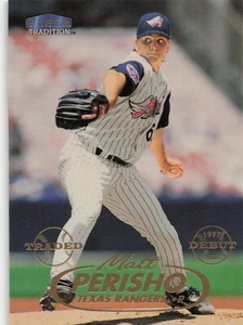 1998 Fleer Tradition #142 Matt Perisho - Picture 1 of 2