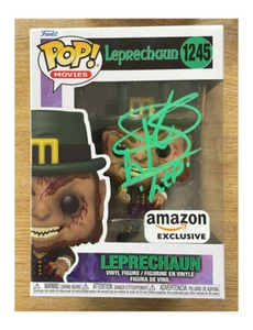 Leprechaun #1245 Funko Pop! Signiert von Warwick Davis mit Echtheitszertifikat - Bild 1 von 5