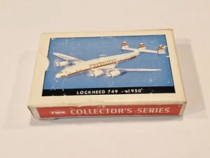 Vintage TWA Airlines Flugzeug Spielkarten Deck Lockheed L-749 Constellation SCHÖN! - Bild 1 von 8