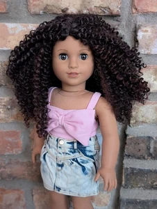 Irland Custom American Girl Puppe OOAK braune Haare braune Augen Marie Grace Form - Bild 1 von 5