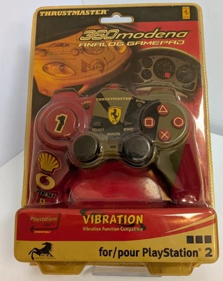 Thrustmaster 360 Modena Gamepad Analógico Para Playstation 2 PS2 PSONE NUEVO EN PAQUETE Foto 1 de 4
