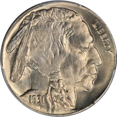 1931-S Buffalo Nickel PCGS MS65 Superb Eye Appeal Strong Strike - Image 1 of 4