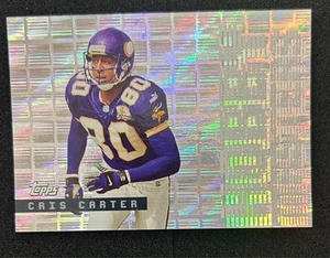 2001 Topps Hobby Masters #HM10 Cris Carter Foil Insert Vikings HOF WR - Bild 1 von 2
