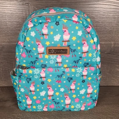 Mochila Lily Bloom Parrots in Paradise Eden nueva con etiquetas Karma Bloom Foto 1 de 4