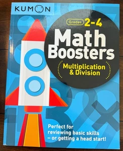 Multiplication  Division (Math Boosters) - Paperback By Kumon - NEW Homeschool - Picture 1 of 1