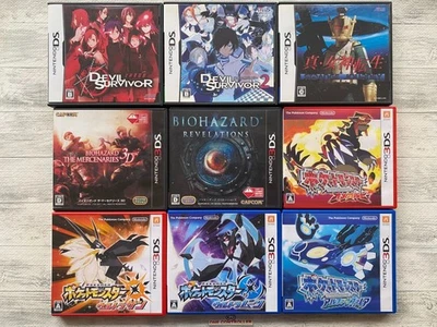 Набор Nintendo DS 3DS Devil Survivor & Megami Tensei & Resident Evil & Pokemon - Изображение 1 из 4