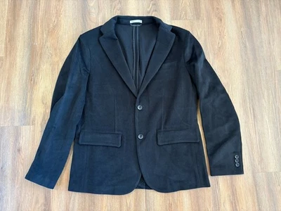 Men’s Wool Cashmere Blazer, Black, Size Medium, New, With Tags - Image 1 of 4