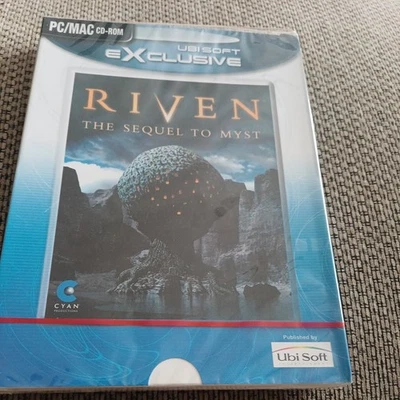 RIVEN: THE SEQUEL TO MYST - PC & MAC CD-ROM - 1997 WINDOWS 95 UBISOFT - Image 1 of 2
