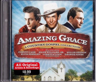 Amazing Grace Country Gospel Collection Sealed CD - Various Artists Foto 1 de 2