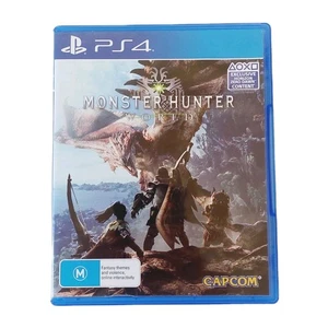 Monster Hunter World (PS4, 2018) Complete With Case - Tested | Mint Disc - Foto 1 di 6