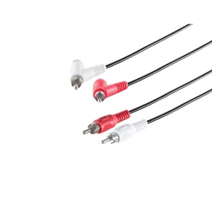 Cable de audio, 2 RCA macho/hembra - 2 RCA macho 1.5m - Imagen 1 de 1