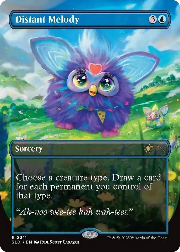 NM MTG DISTANTY MELODY SECRET LAIR FURBY DOO AY NOO LAH - Image 1 of 1