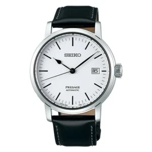 Orologio Seiko Presage SPB113J1 Quadrante Bianco Smalto Automatico Ispirato a Riki Watanabe - Foto 1 di 1