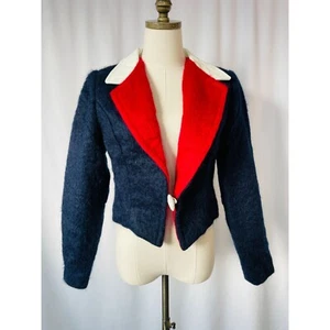 Dolores Unique Designs Vintage Mohair Blazer Texas - Picture 1 of 4