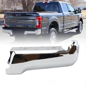 RHS Chrome Rear Bumper Face Bar For 2017-2022 Ford F250 F350 Super Duty W/O Hole - Picture 1 of 16