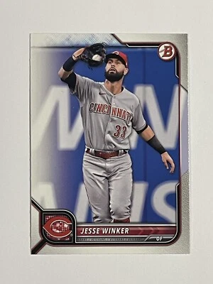 2022 Bowman Jesse Winker #97 Cincinnati Reds - Image 1 of 2
