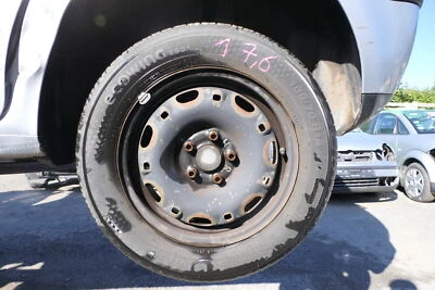 2x VW Polo 9N Felgen Reifen 165/70 R14 81T Sommerreifen 5jx14H2 ET35 ca. 6-7 mm - Bild 1 von 4