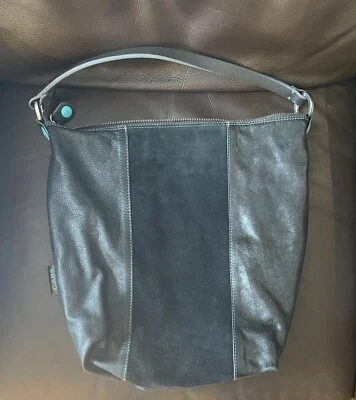 GABS Firenze Women’s Black Leather Handbag Made In Italy - Image 1 of 3