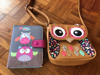 Sac à bandoulière et organisateur hibou - Photo 1/3