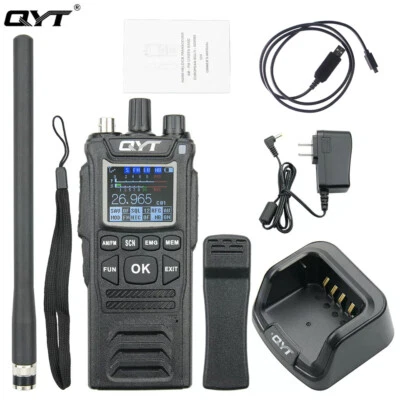 Walkie Talkie QYT CB-58 27 MHz 4 W CB Radio Transceptor AM/FM Radios Ham Portátil Foto 1 de 4