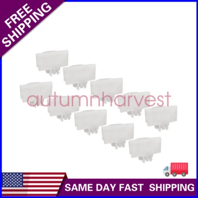 10x Fasteners Clips with Sealer White for 2018-2020 Buick Enclave 11611435 Foto 1 de 4