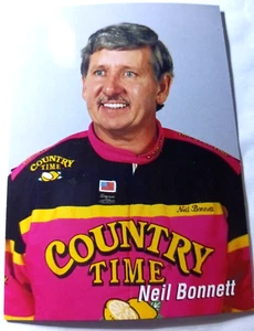 * NEIL BONNETT 1994 FINISH LINE single 1 of 5 subset Race card - Picture 1 of 7