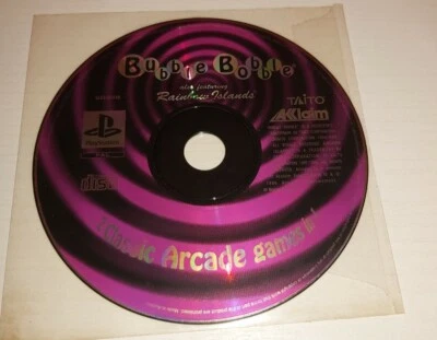 Bubble Bobble + Rainbow Islands ITA EUROPEO Playstation PS1 PAL funzionante - Immagine 1 di 4