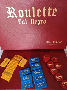 DAL NEGRO Jetons 100 Stk für Roulette oder Poker - Bild 1 von 3