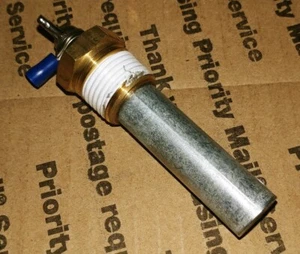 SALT WATER POOL Sacrificial INLINE Zinc Anode 1.5" (Element and holder only) New - Picture 1 of 8