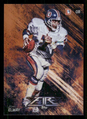 2014 Topps Fire Flame #14 John Elway - Image 1 of 2