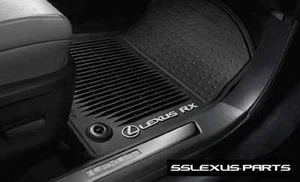 Lexus RX350 RX450H (2016-2022) OEM Genuine ALL WEATHER FLOOR MATS 4pc (Black)  - Picture 1 of 4