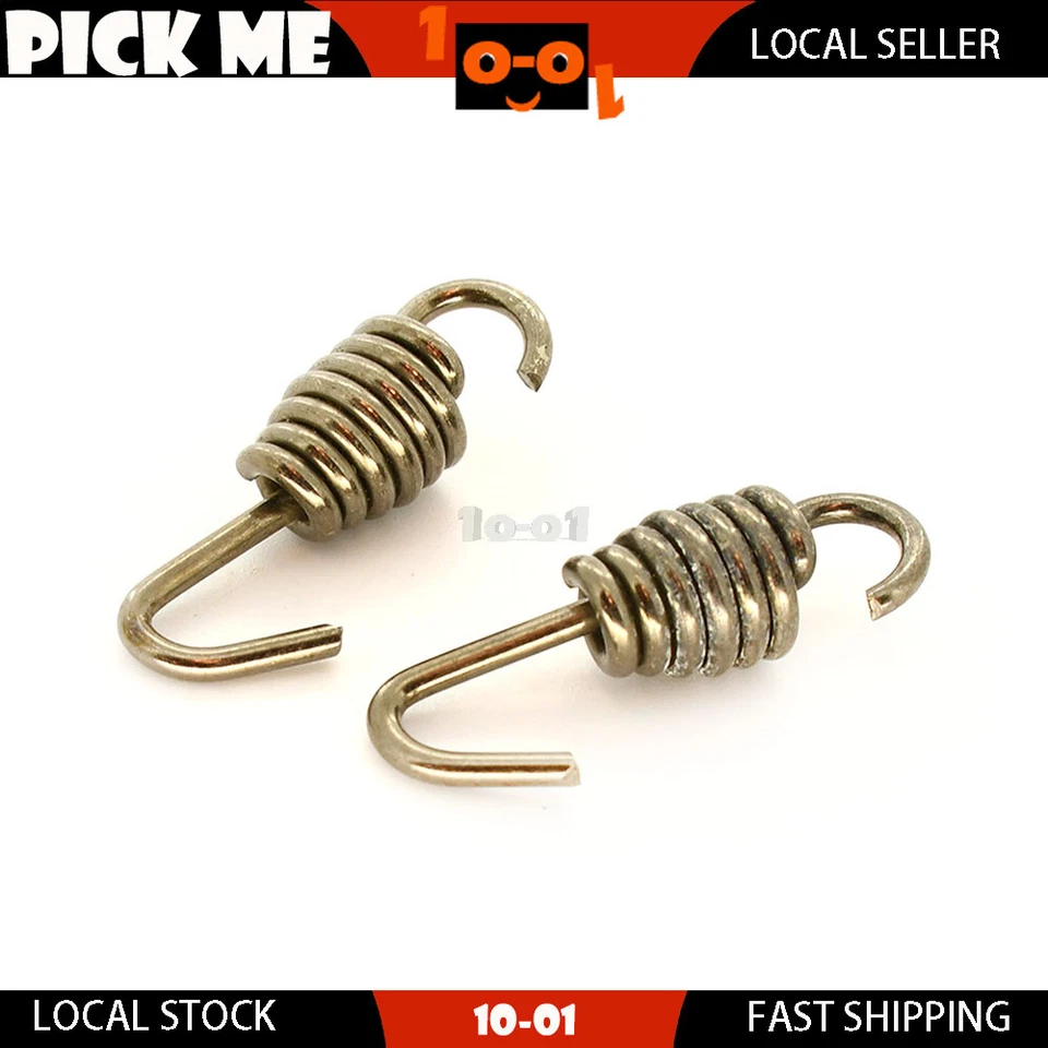 2Pcs Exhaust Spring Pipe Muffler 38mm For KTM 250 XCF-W 2007-2013 2014 2015 2016 — 第 1/1 张图片