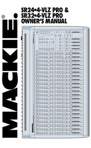 MACKIE MIXER MANUAL SR24 VLZ PRO (COPY) - Picture 1 of 1
