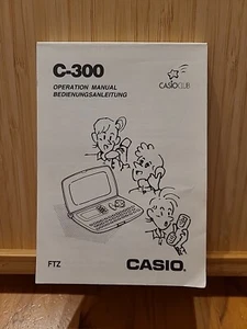 Casio C-300 Casioclub Anleitung Manual - Bild 1 von 2