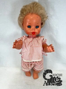 Bambola Furga Anni 60 Viso Simile A Melina Sguardo Triste Altezza 42cm - Foto 1 di 4