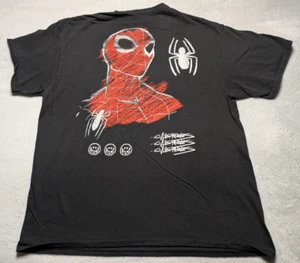 Marvel x CVLA Spider-Man Tee Black XL Limited Streetwear Graffiti Collab T-Shirt - Bild 1 von 11